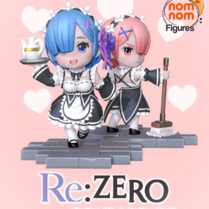Chibi Rem & Ram - Re:Zero - 75mm, 1:10 Scale