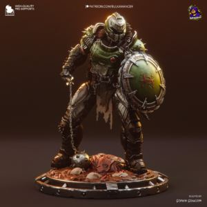 Doom Slayer - Doom: The Dark Ages - 1:8 Scale Figure