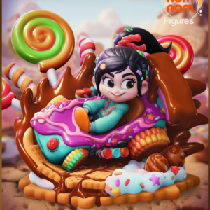 Chibi Vanellope Von Schweetz - Wreck-It Ralph Figure